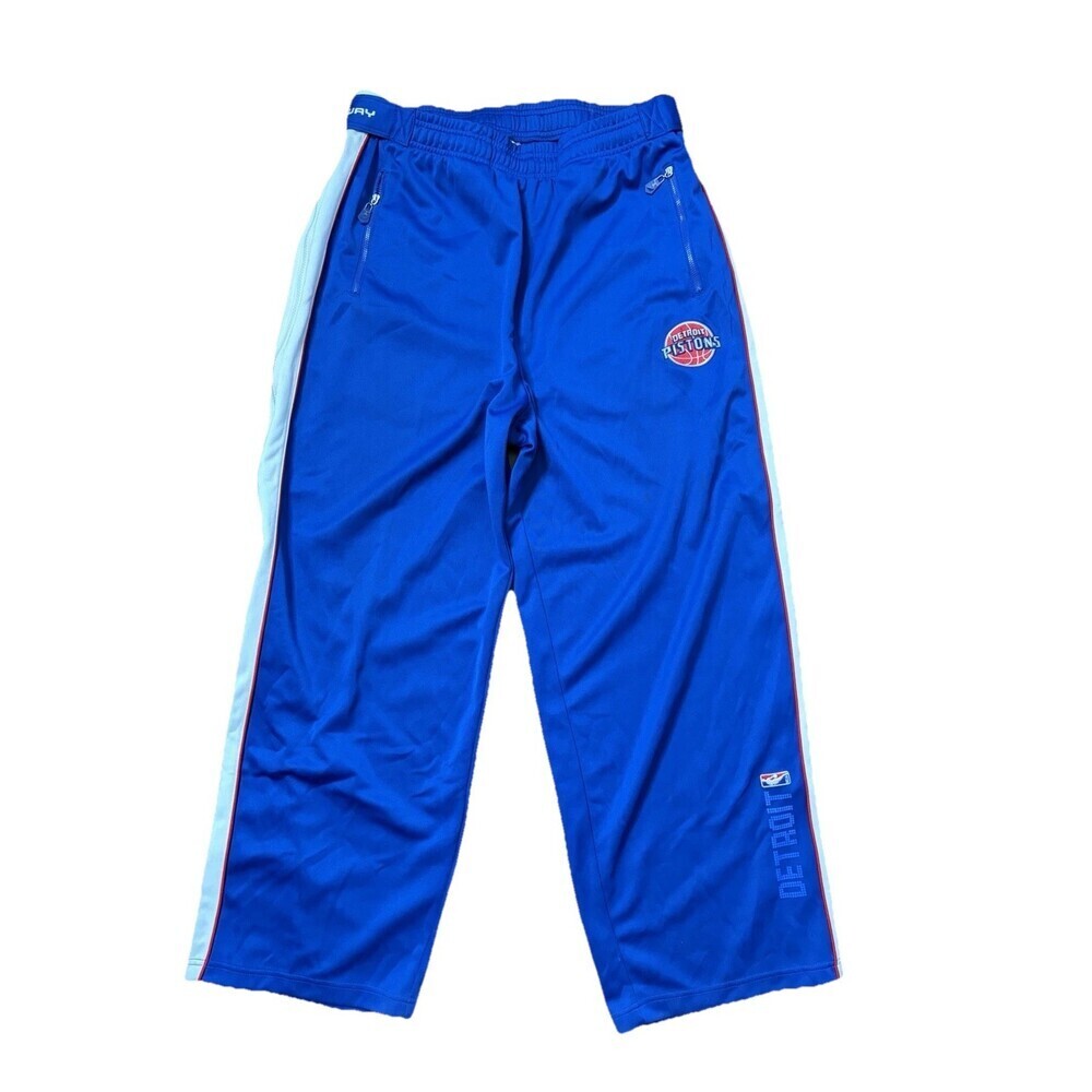 vintage zipway Detroit pistons warmup sweatpants size XL